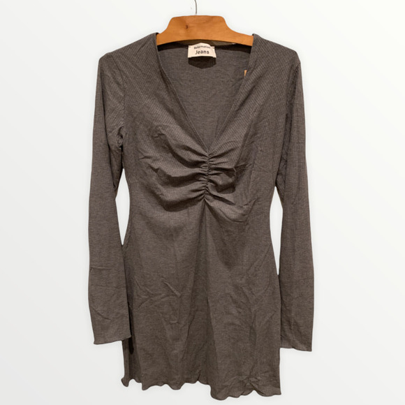 NWT REFORMATION Jennie Long Sleeve Body-Con Minidress (M) - Picture 1 of 4